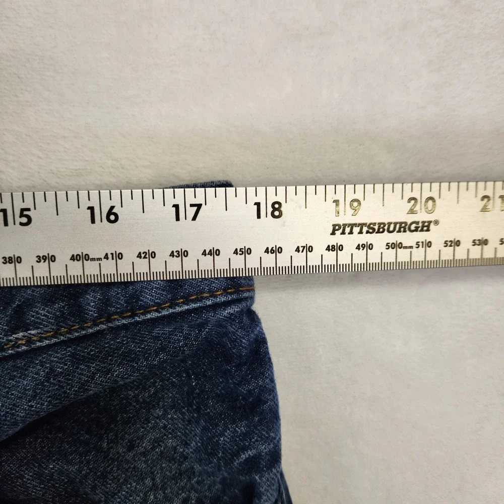 Levi Strauss 517 W36 L32 Bootcut Jeans Dark Wash Paint Splatter Mens‎